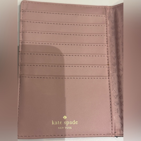 Kate spade passport holder. Fits passport, cards & cash perfectly. - Picture 8 of 9